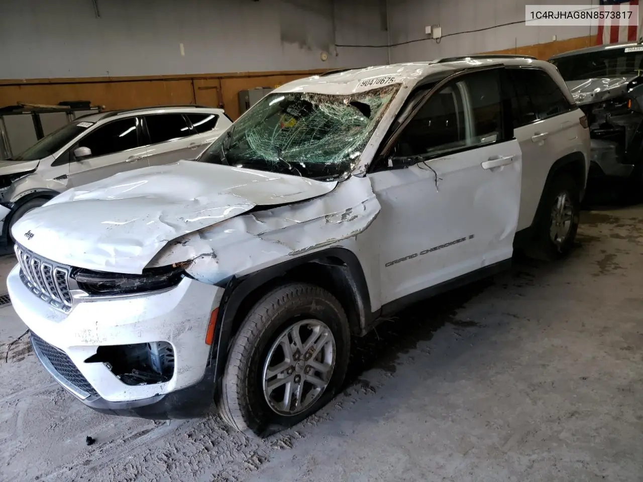1C4RJHAG8N8573817 2022 Jeep Grand Cherokee Laredo