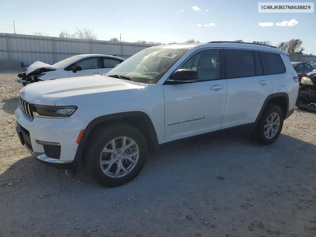 1C4RJKBG7N8638829 2022 Jeep Grand Cherokee L Limited