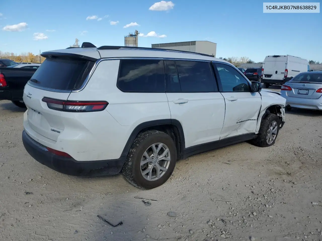 1C4RJKBG7N8638829 2022 Jeep Grand Cherokee L Limited