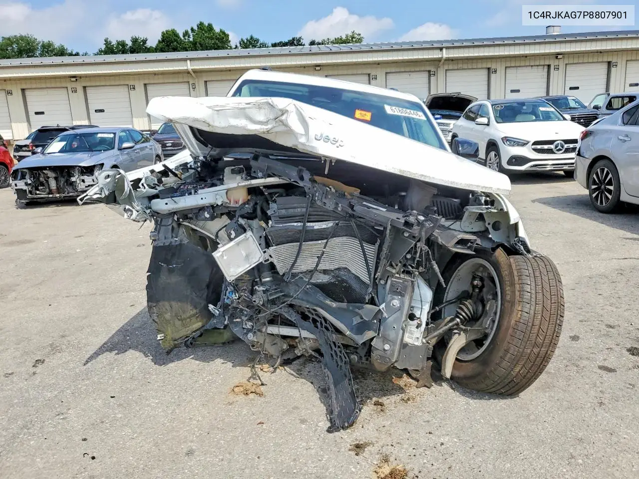2023 Jeep Grand Cherokee L Laredo VIN: 1C4RJKAG7P8807901 Lot: 61806446