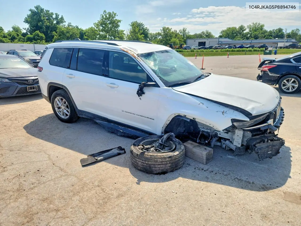2023 Jeep Grand Cherokee L Laredo VIN: 1C4RJKAG5P8894746 Lot: 61875626