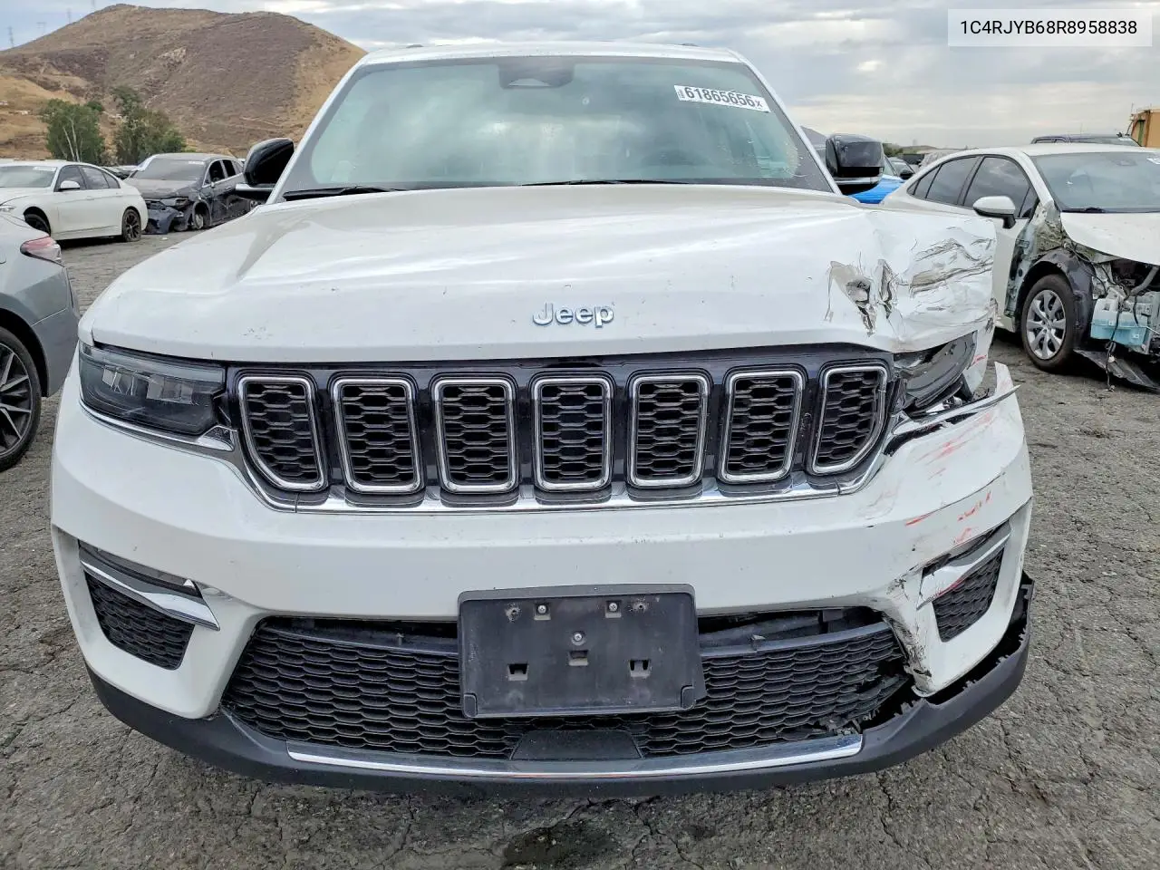 2024 Jeep Grand Cherokee Limited 4Xe VIN: 1C4RJYB68R8958838 Lot: 61865656