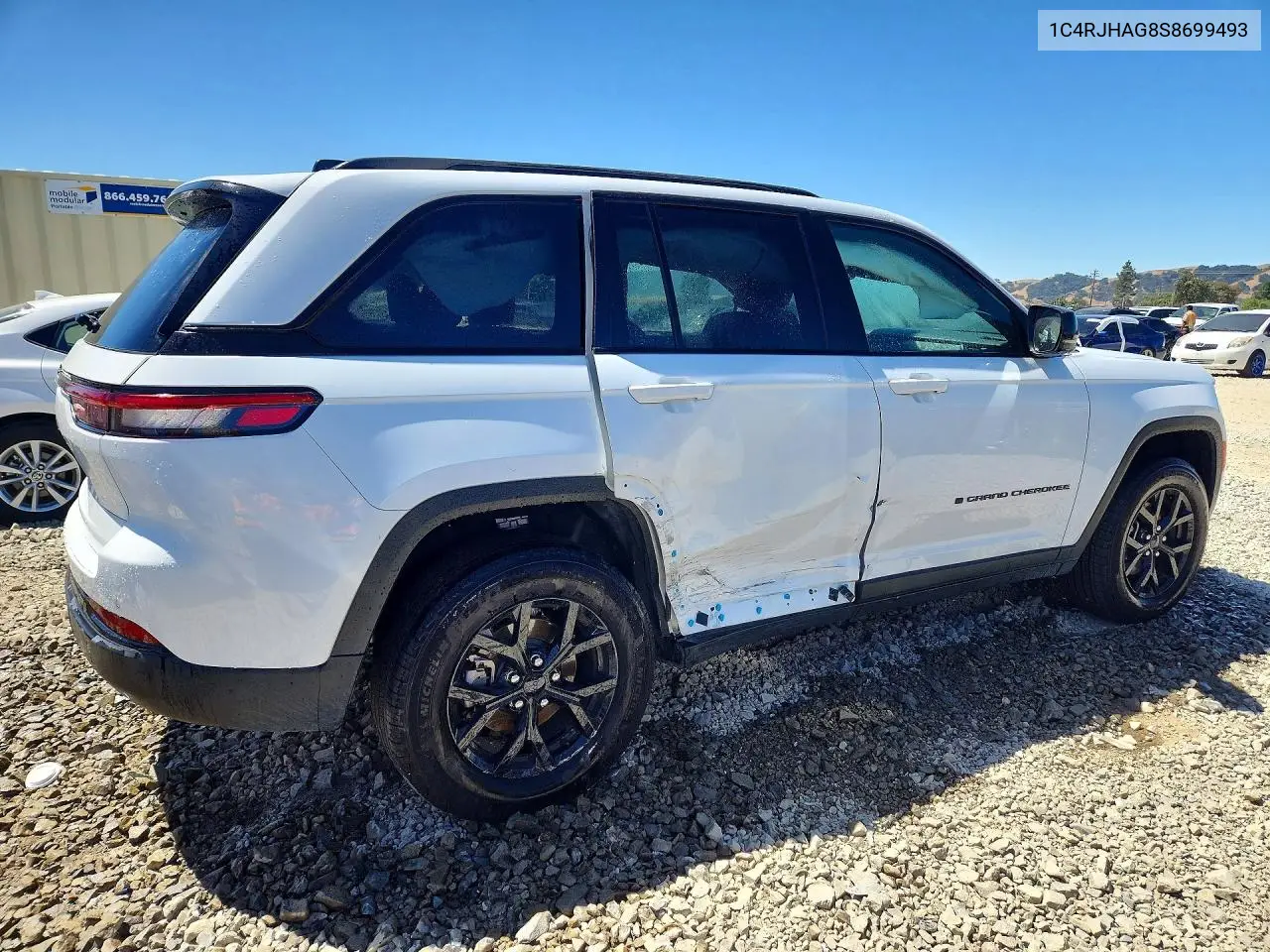 2025 Jeep Grand Cherokee Laredo VIN: 1C4RJHAG8S8699493 Lot: 60489456