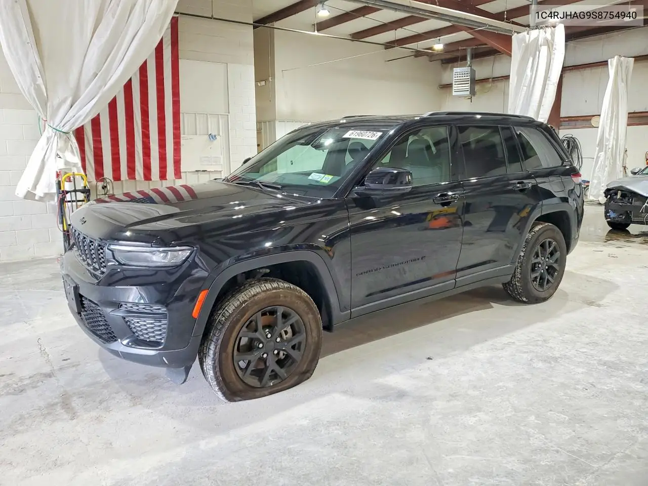 2025 Jeep Grand Cherokee Laredo VIN: 1C4RJHAG9S8754940 Lot: 61960726