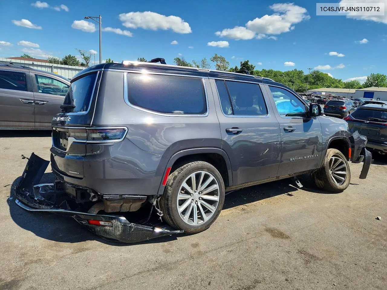 2022 Jeep Grand Wagoneer Series Ii VIN: 1C4SJVFJ4NS110712 Lot: 55389166