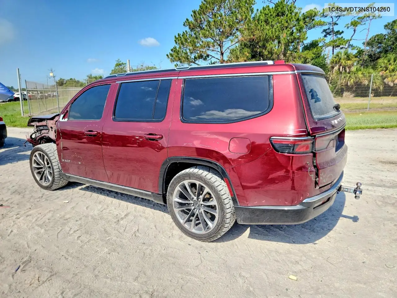 2022 Jeep Wagoneer Series Iii VIN: 1C4SJVDT3NS104260 Lot: 57577226
