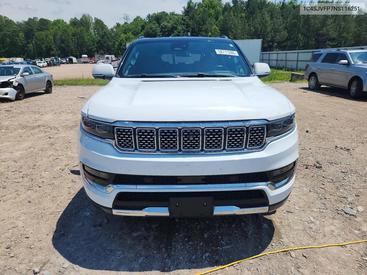 2022 Jeep Grand Wagoneer Series Ii VIN: 1C4SJVFP7NS116251 Lot: 58711286