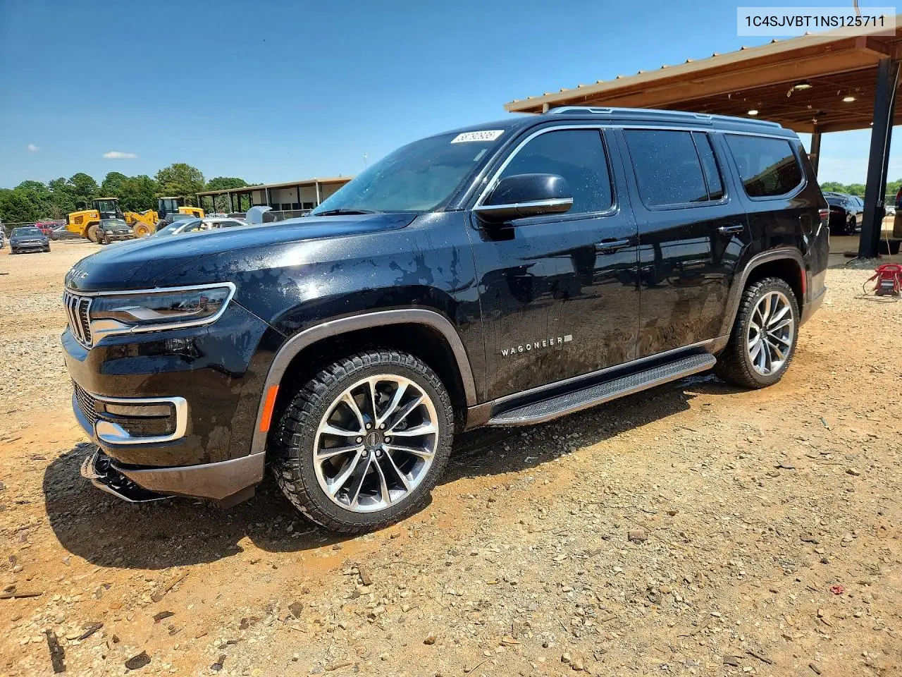 2022 Jeep Wagoneer Series Ii VIN: 1C4SJVBT1NS125711 Lot: 58792936