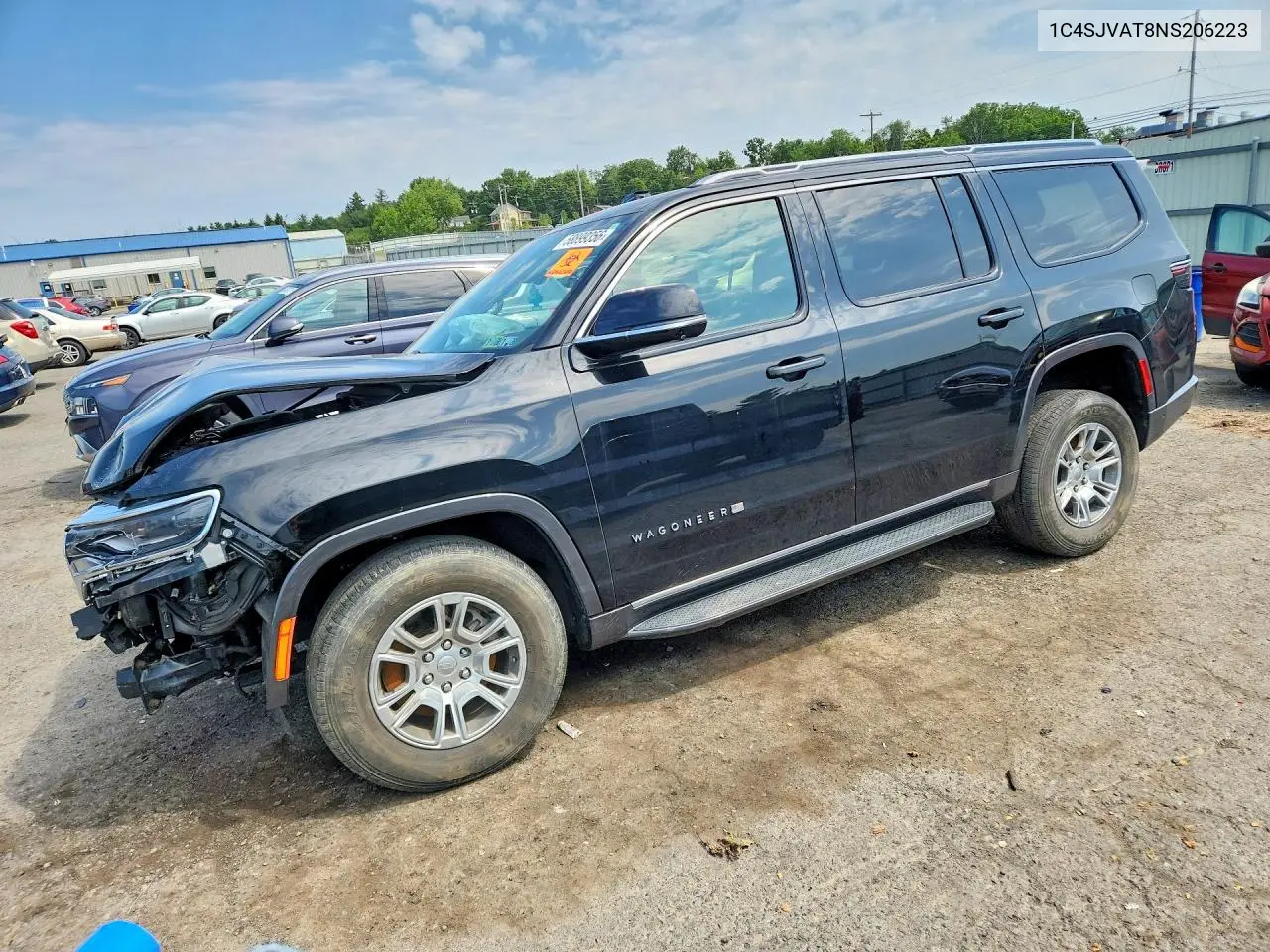 2022 Jeep Wagoneer Series I VIN: 1C4SJVAT8NS206223 Lot: 58899356