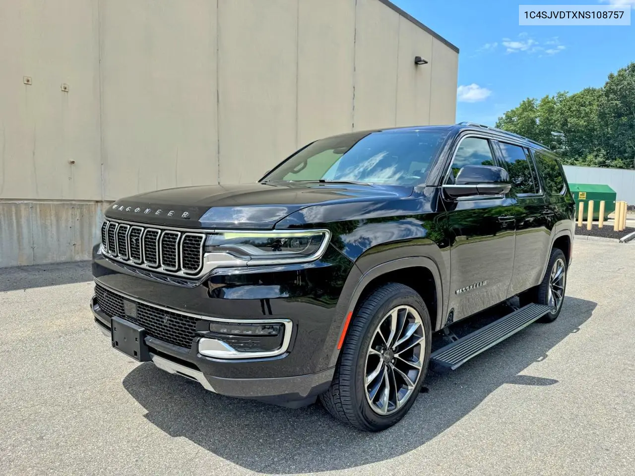 2022 Jeep Wagoneer Series Iii VIN: 1C4SJVDTXNS108757 Lot: 59921306