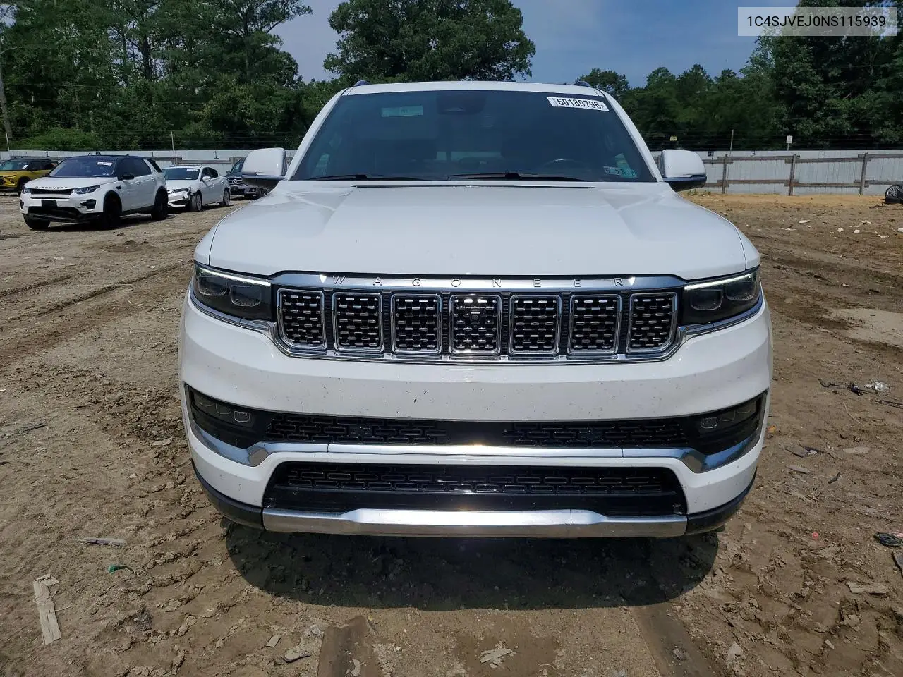 2022 Jeep Grand Wagoneer Series I VIN: 1C4SJVEJ0NS115939 Lot: 60189796