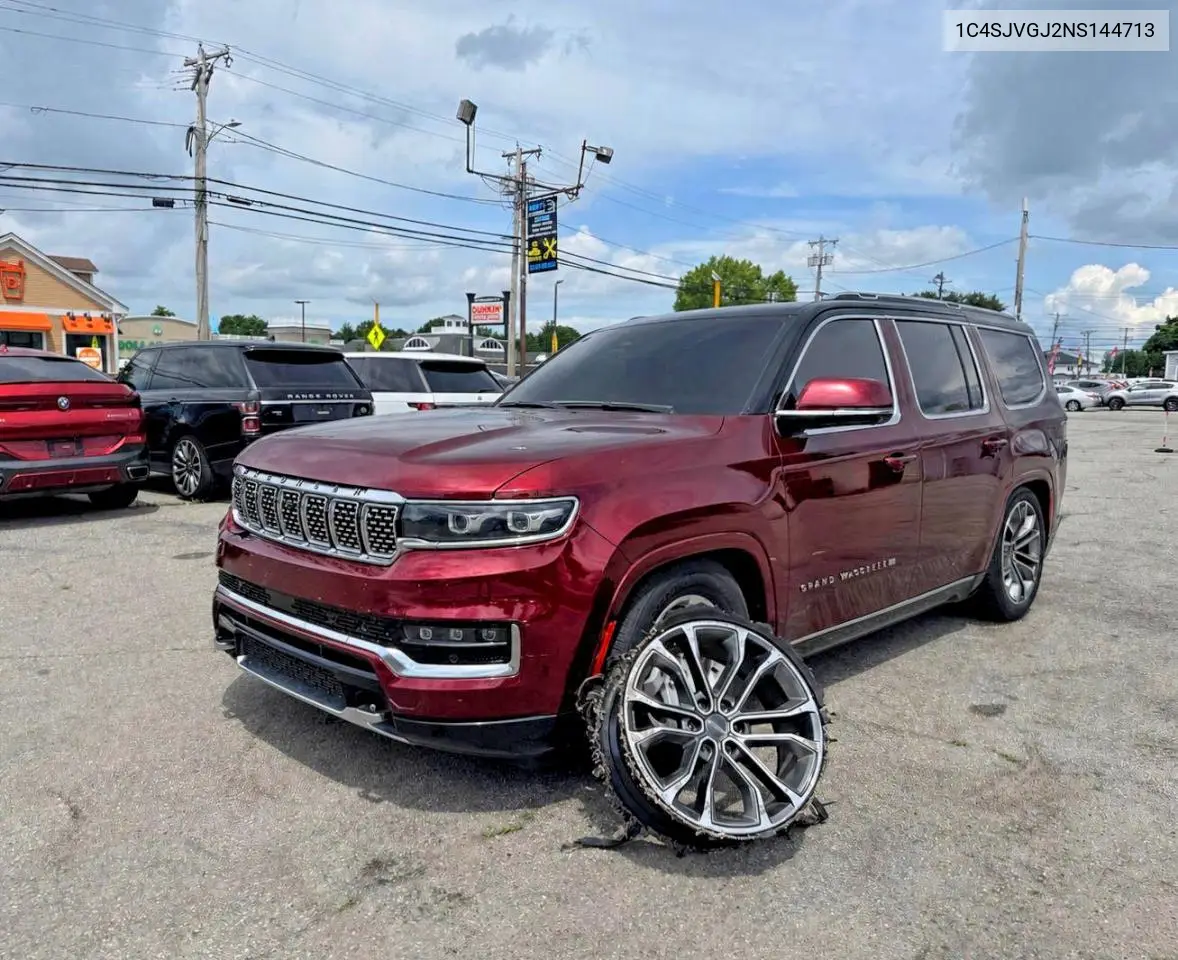 2022 Jeep Grand Wagoneer Series Iii VIN: 1C4SJVGJ2NS144713 Lot: 61145206