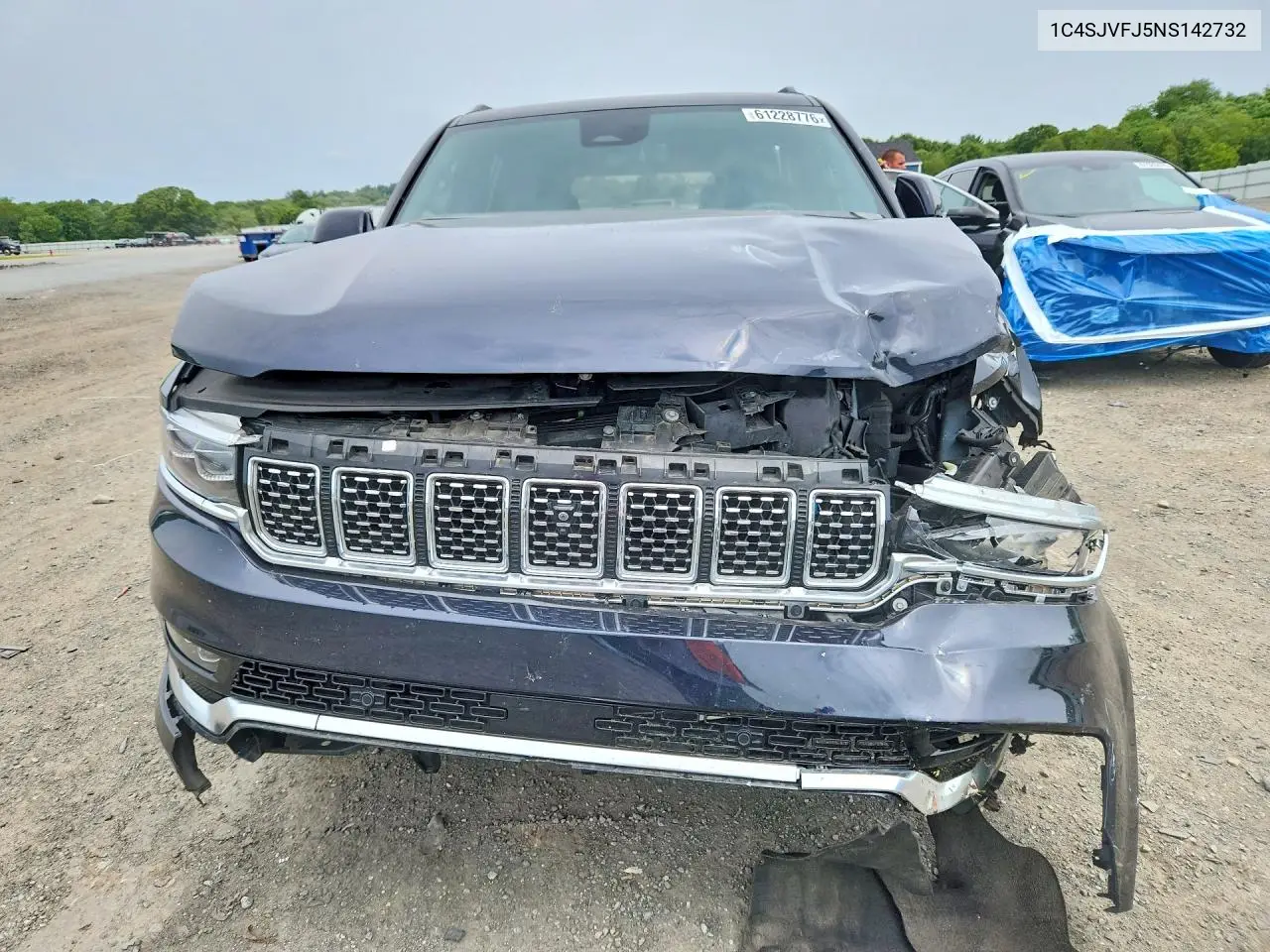 2022 Jeep Grand Wagoneer Series Ii VIN: 1C4SJVFJ5NS142732 Lot: 61228776