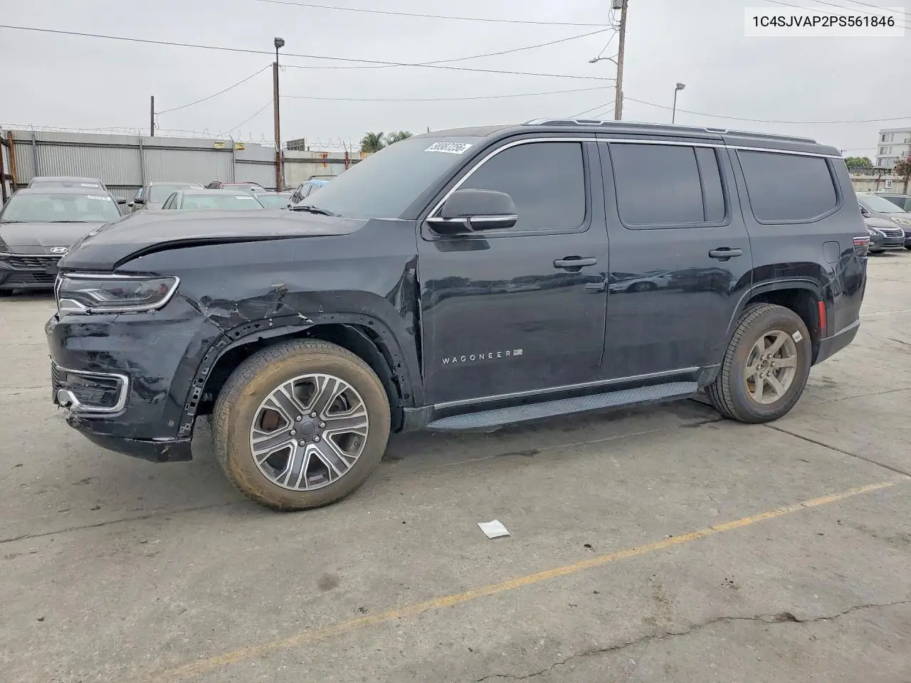 2023 Jeep Wagoneer Series I VIN: 1C4SJVAP2PS561846 Lot: 58987256
