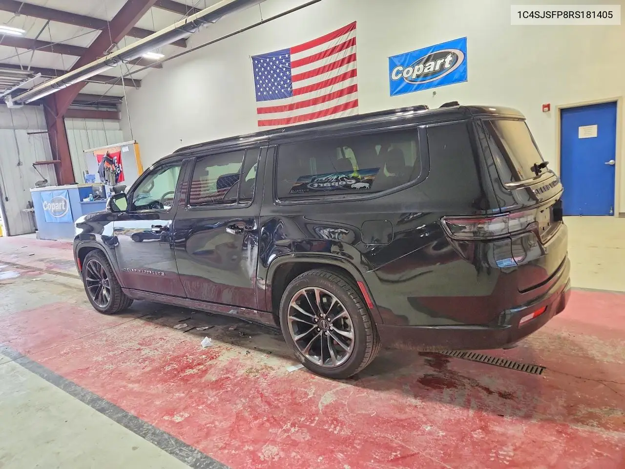 2024 Jeep Grand Wagoneer L Series Ii VIN: 1C4SJSFP8RS181405 Lot: 57431436