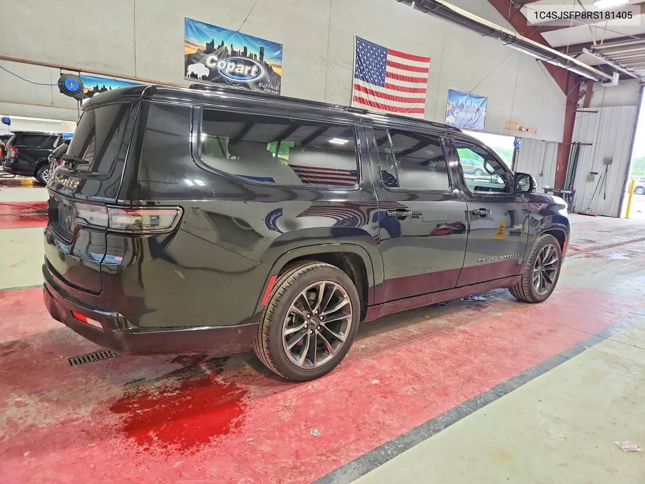 2024 Jeep Grand Wagoneer L Series Ii VIN: 1C4SJSFP8RS181405 Lot: 57431436