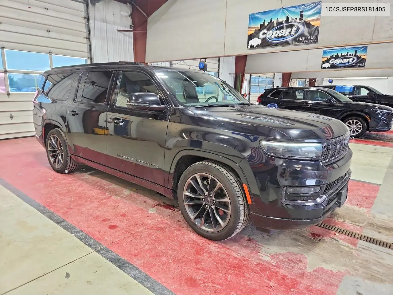 2024 Jeep Grand Wagoneer L Series Ii VIN: 1C4SJSFP8RS181405 Lot: 57431436