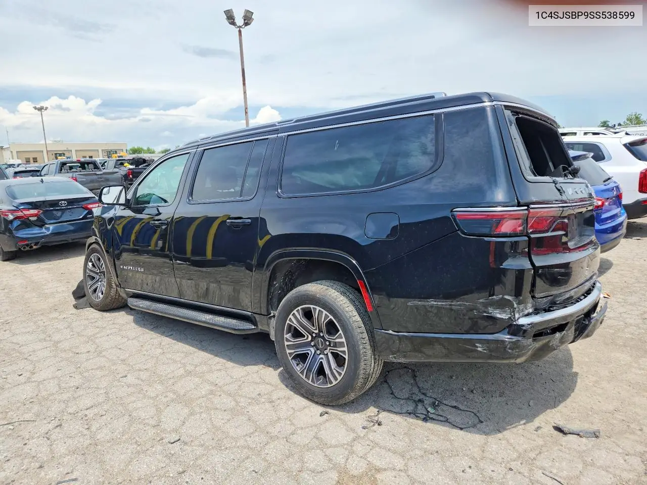 2025 Jeep Wagoneer L Series Ii VIN: 1C4SJSBP9SS538599 Lot: 58146506