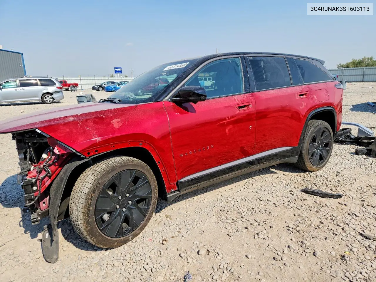 2025 Jeep Wagoneer S Launch Edition VIN: 3C4RJNAK3ST603113 Lot: 58414386