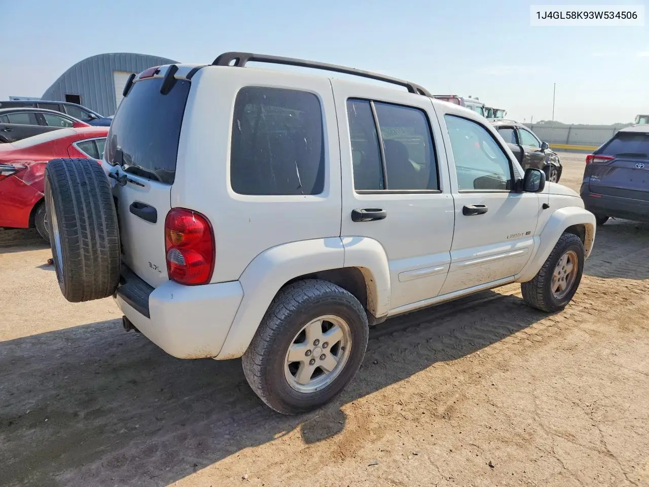 2003 Jeep Liberty Limited VIN: 1J4GL58K93W534506 Lot: 61742686