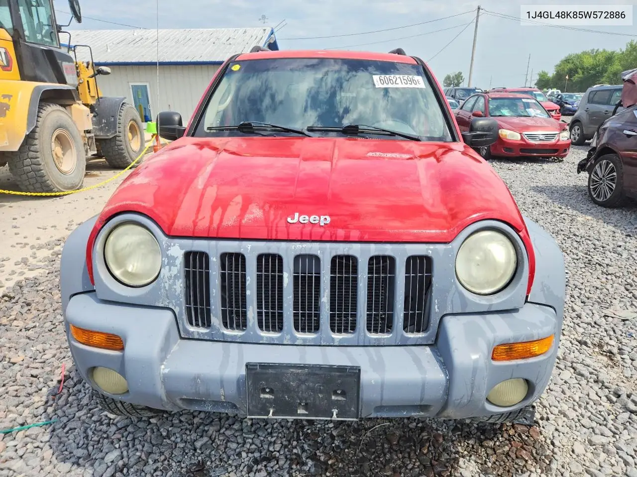 2005 Jeep Liberty Sport VIN: 1J4GL48K85W572886 Lot: 60621596