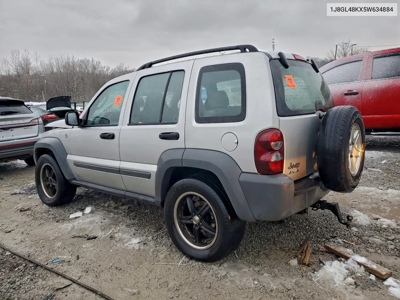 1J8GL48KX5W634884 2005 Jeep Liberty Sport