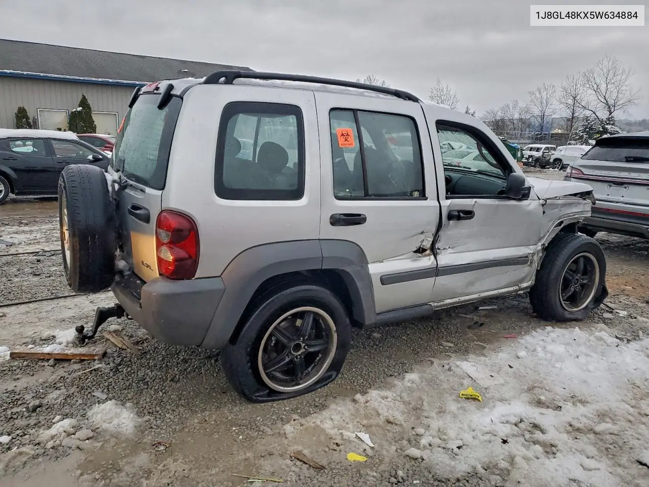 1J8GL48KX5W634884 2005 Jeep Liberty Sport