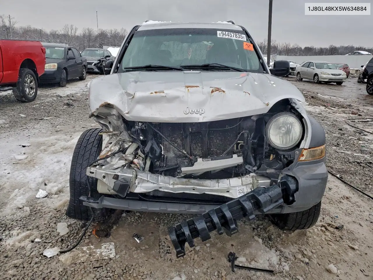 1J8GL48KX5W634884 2005 Jeep Liberty Sport