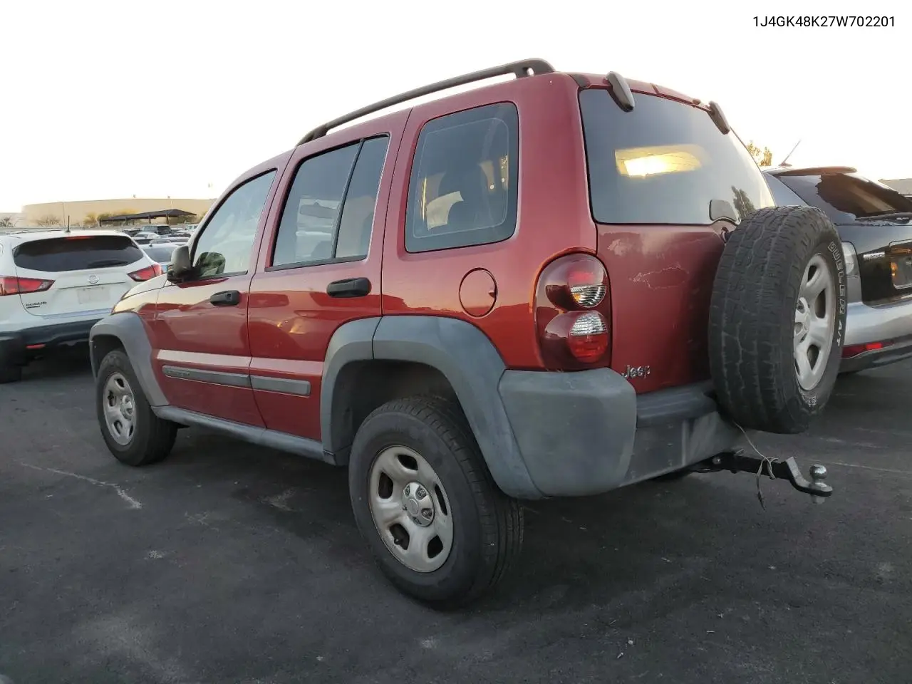 1J4GK48K27W702201 2007 Jeep Liberty Sport