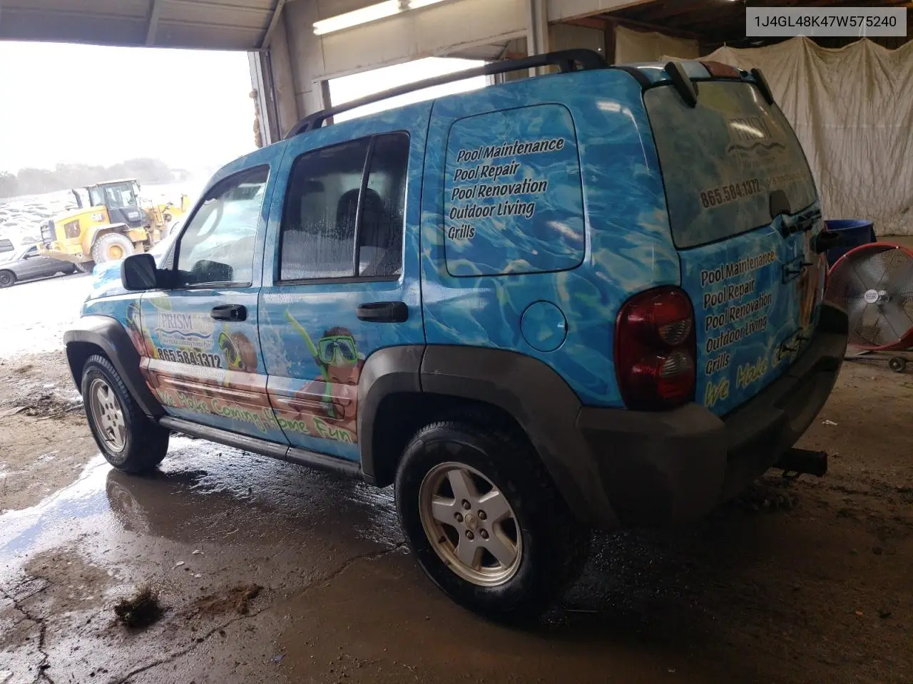 1J4GL48K47W575240 2007 Jeep Liberty Sport