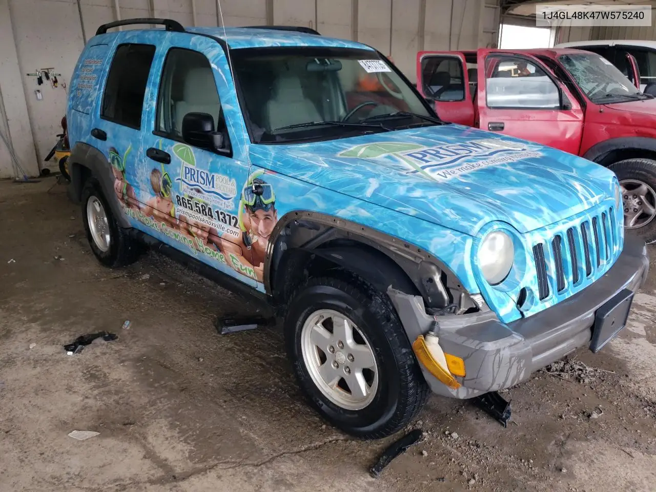 1J4GL48K47W575240 2007 Jeep Liberty Sport