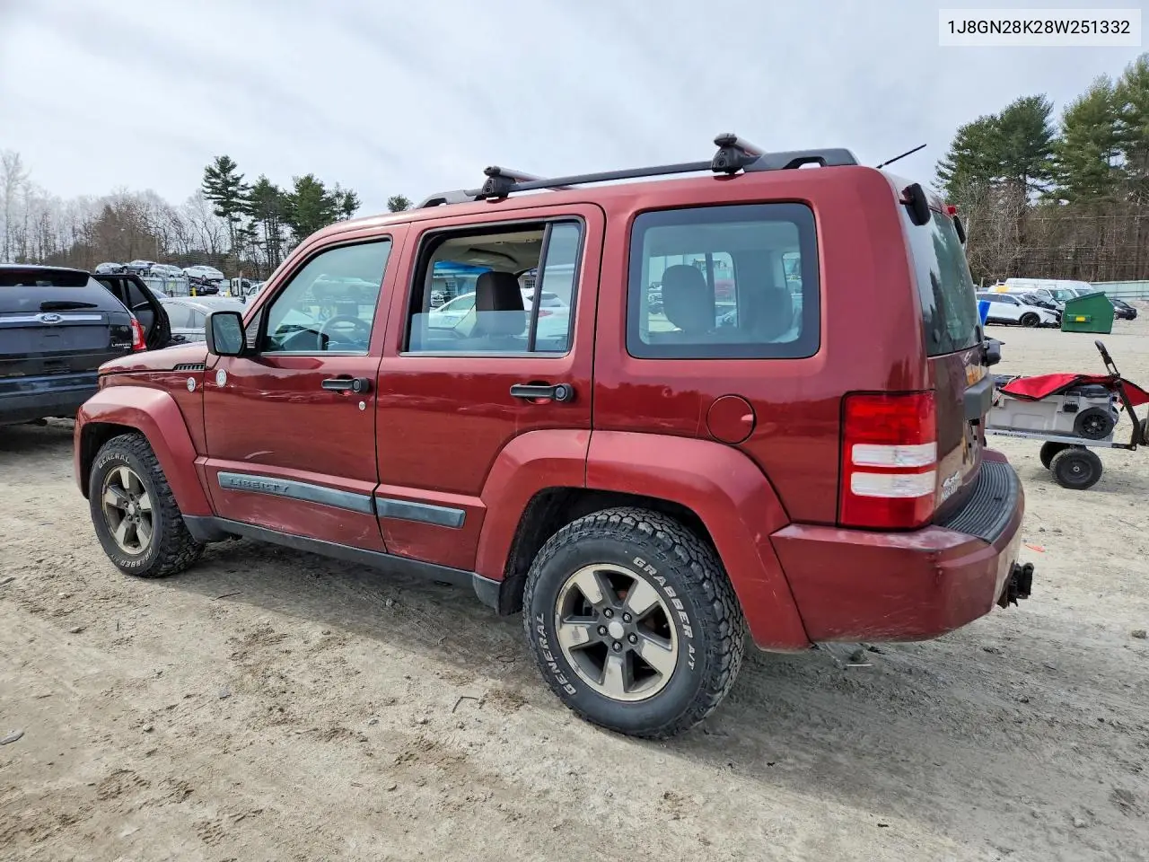 2008 Jeep Liberty Sport VIN: 1J8GN28K28W251332 Lot: 46609886