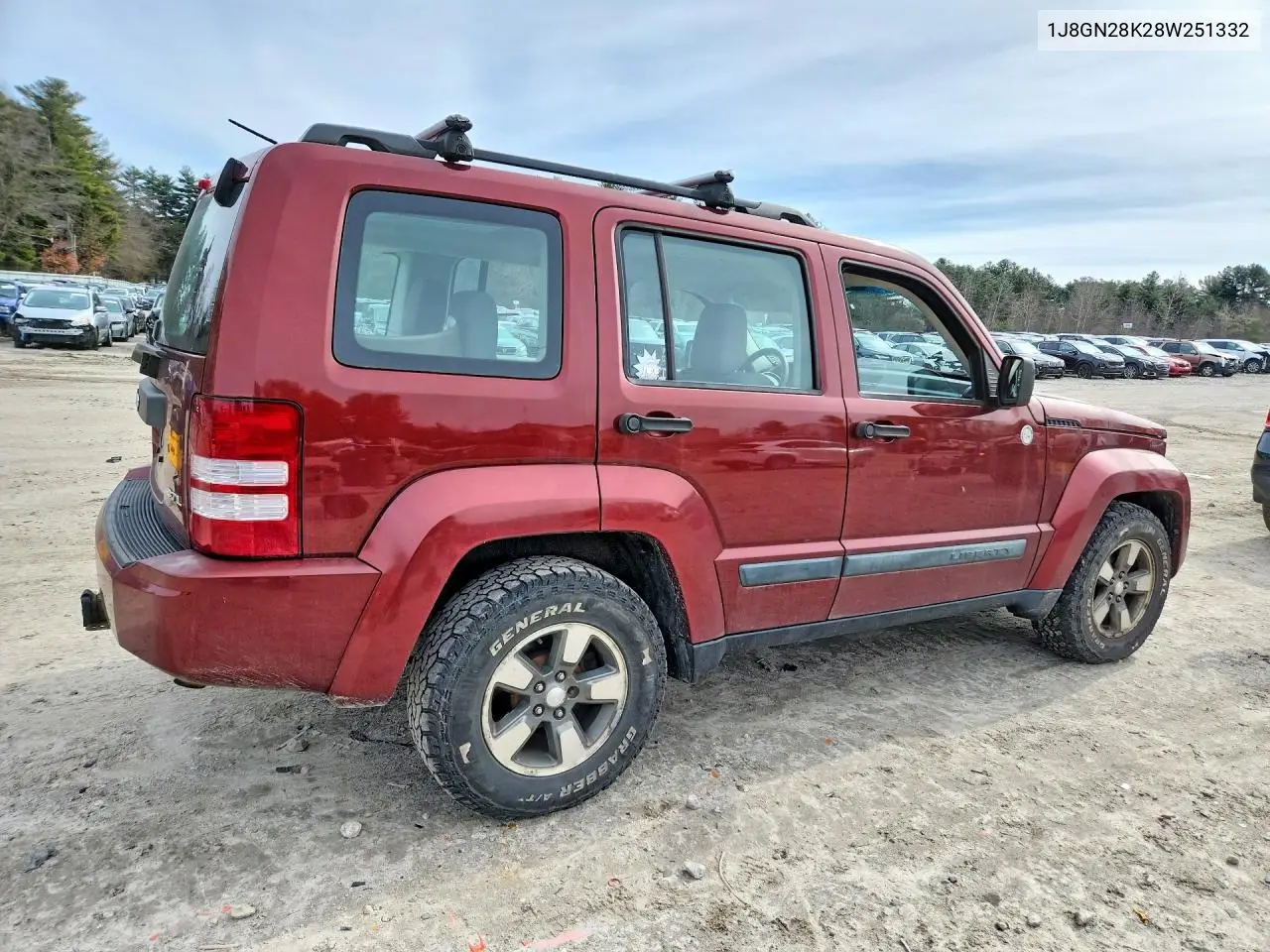 2008 Jeep Liberty Sport VIN: 1J8GN28K28W251332 Lot: 46609886