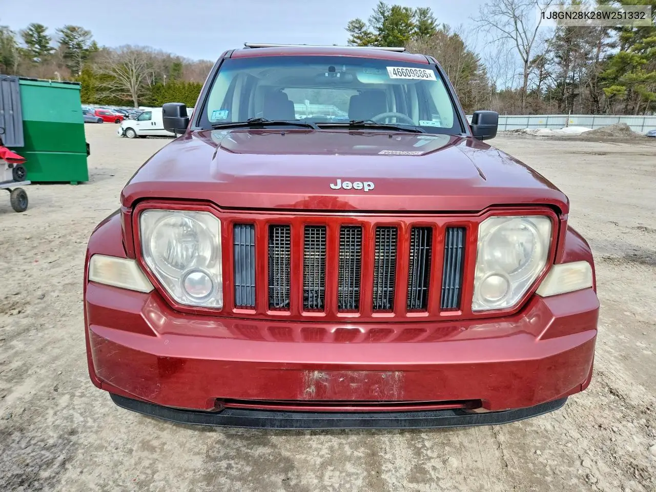 2008 Jeep Liberty Sport VIN: 1J8GN28K28W251332 Lot: 46609886