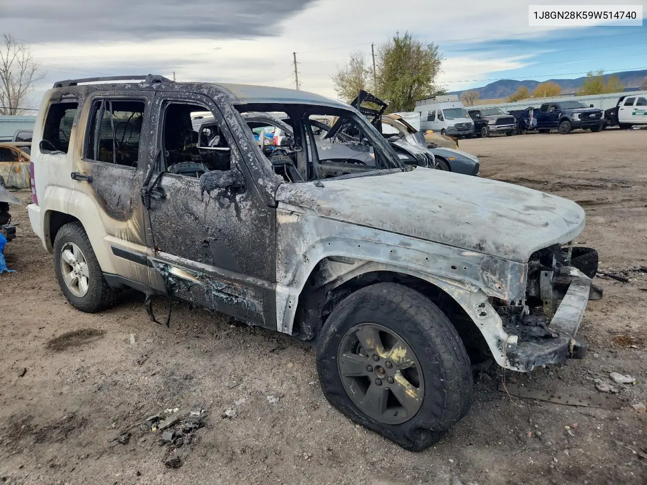 1J8GN28K59W514740 2009 Jeep Liberty Sport