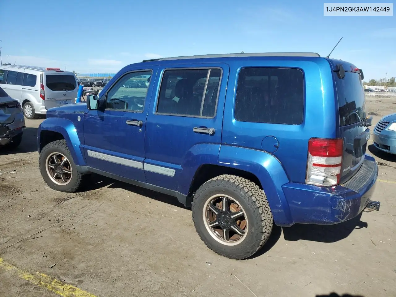 1J4PN2GK3AW142449 2010 Jeep Liberty Sport