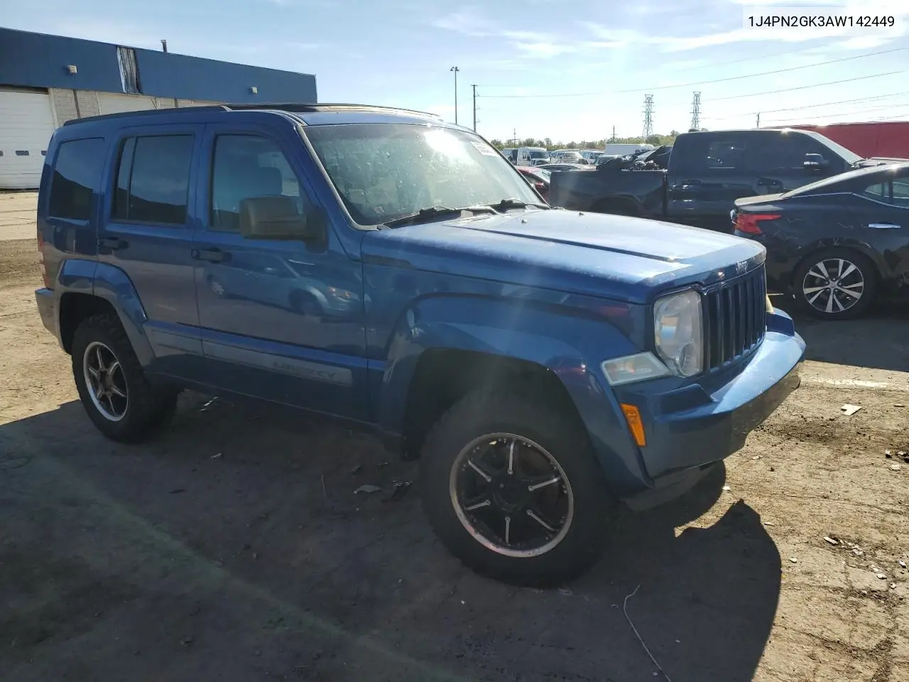 1J4PN2GK3AW142449 2010 Jeep Liberty Sport