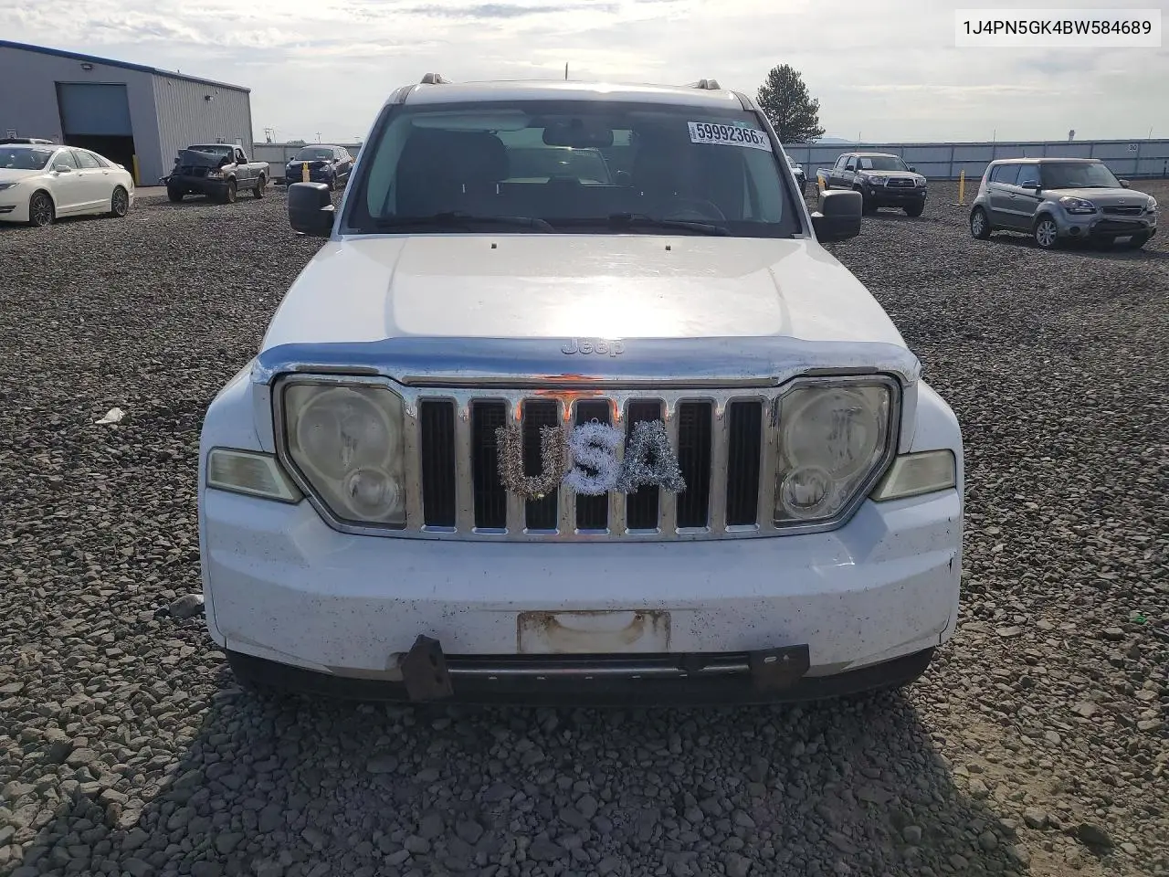 2011 Jeep Liberty Limited VIN: 1J4PN5GK4BW584689 Lot: 59992366
