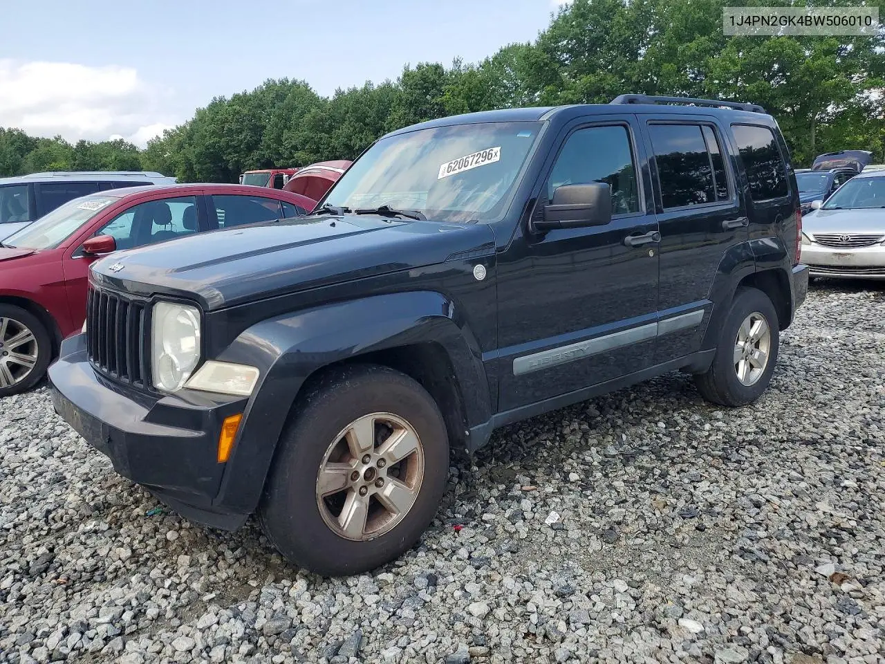 2011 Jeep Liberty Sport VIN: 1J4PN2GK4BW506010 Lot: 62067296