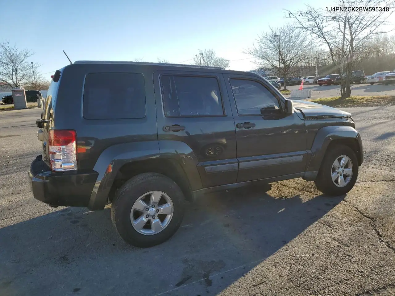 1J4PN2GK2BW595348 2011 Jeep Liberty Sport