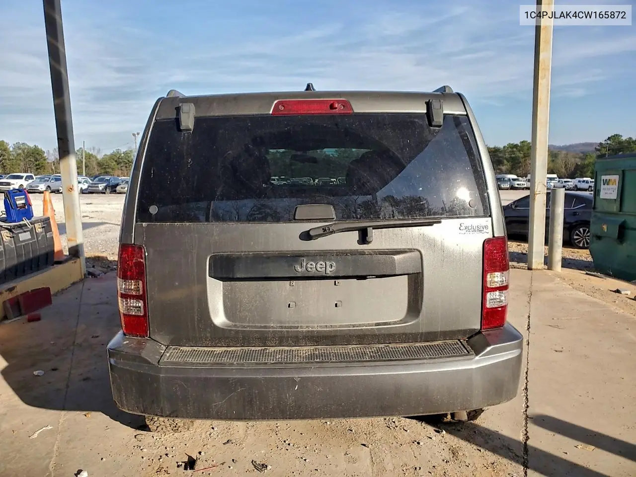 1C4PJLAK4CW165872 2012 Jeep Liberty Sport