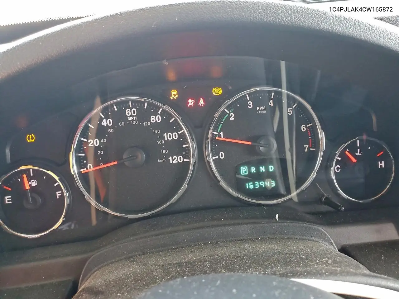 1C4PJLAK4CW165872 2012 Jeep Liberty Sport