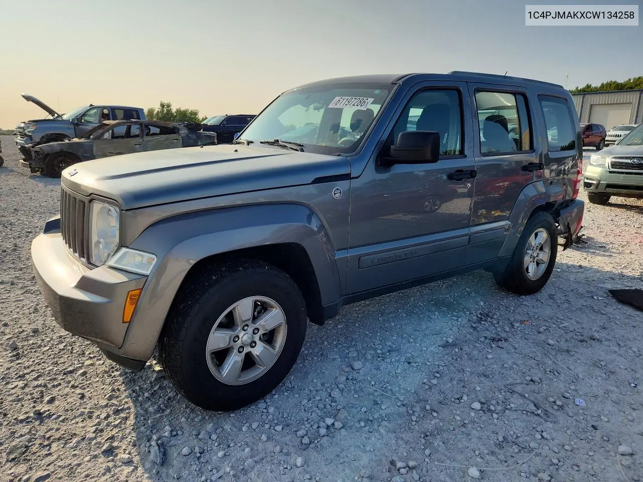2012 Jeep Liberty Sport VIN: 1C4PJMAKXCW134258 Lot: 61197286