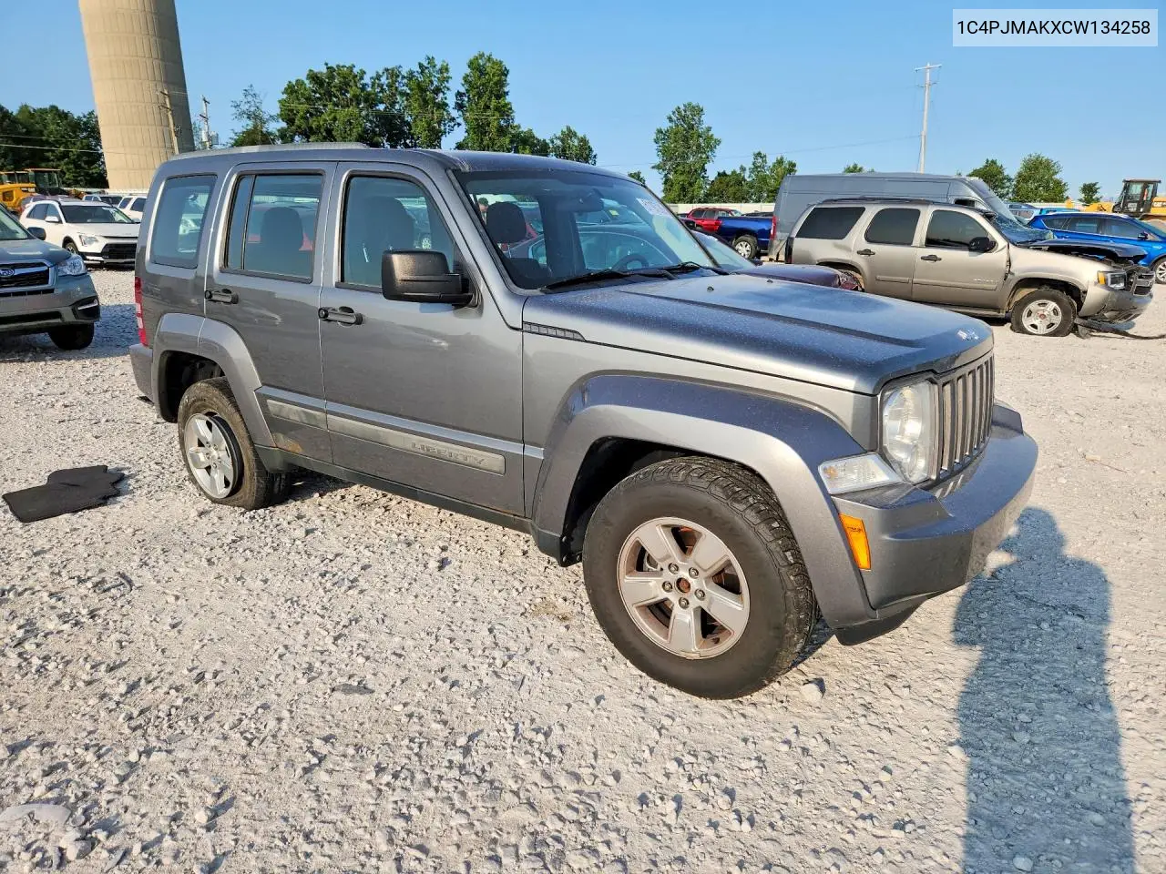 2012 Jeep Liberty Sport VIN: 1C4PJMAKXCW134258 Lot: 61197286