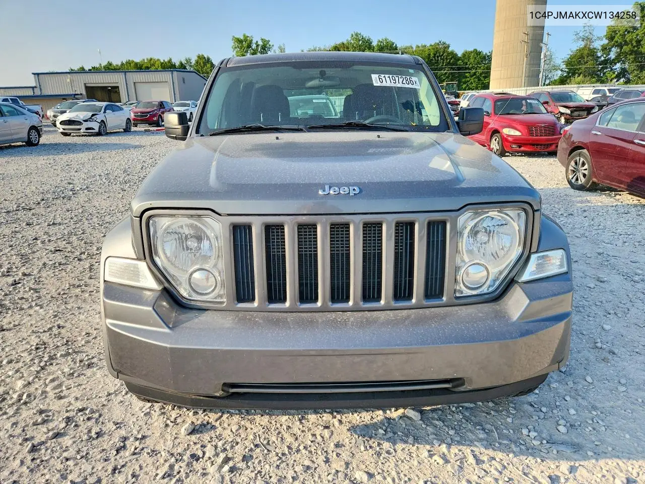 2012 Jeep Liberty Sport VIN: 1C4PJMAKXCW134258 Lot: 61197286