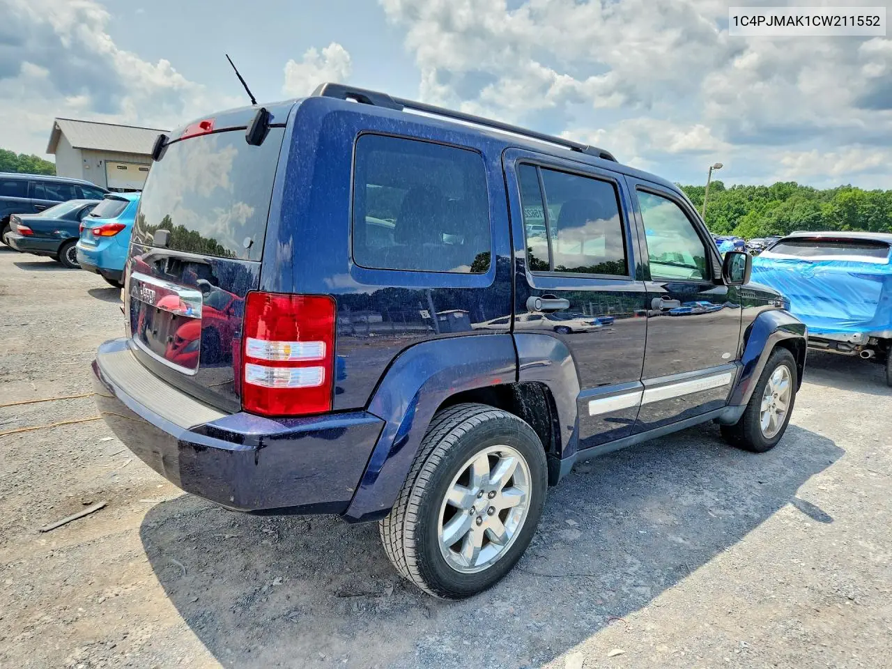 2012 Jeep Liberty Sport VIN: 1C4PJMAK1CW211552 Lot: 62156226