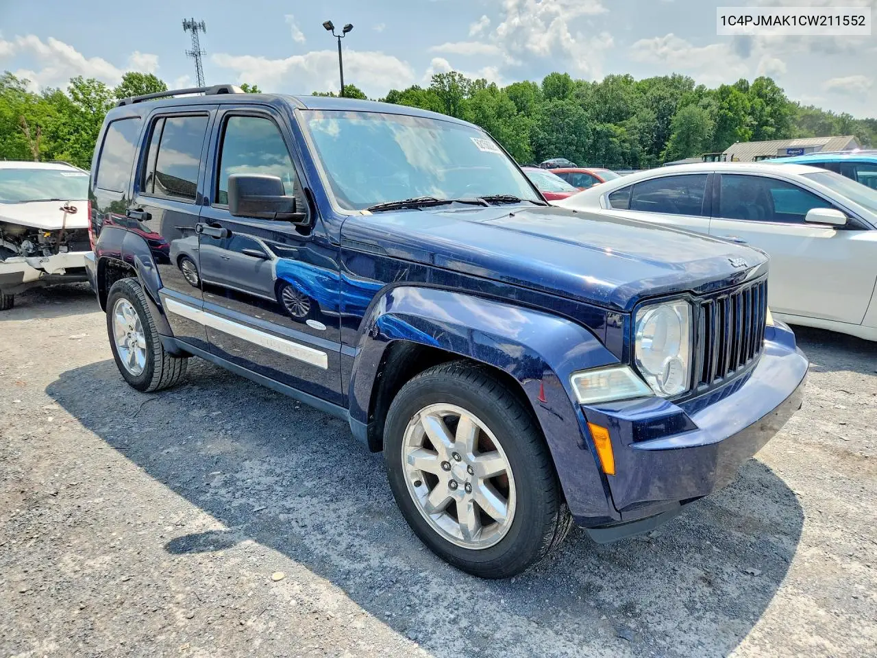 2012 Jeep Liberty Sport VIN: 1C4PJMAK1CW211552 Lot: 62156226