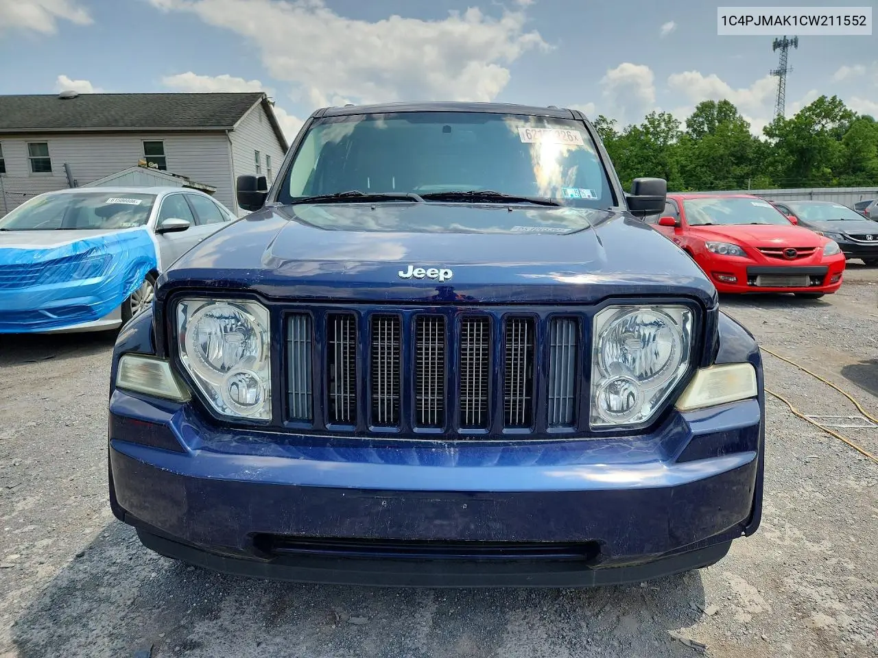 2012 Jeep Liberty Sport VIN: 1C4PJMAK1CW211552 Lot: 62156226