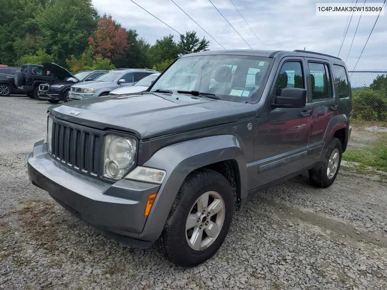 1C4PJMAK3CW153069 2012 Jeep Liberty Sport