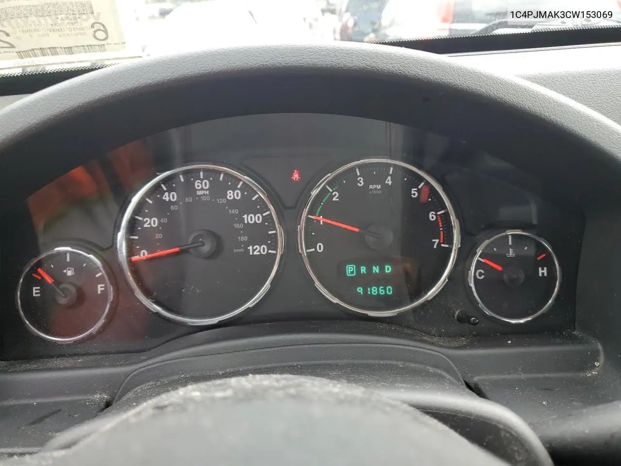 1C4PJMAK3CW153069 2012 Jeep Liberty Sport